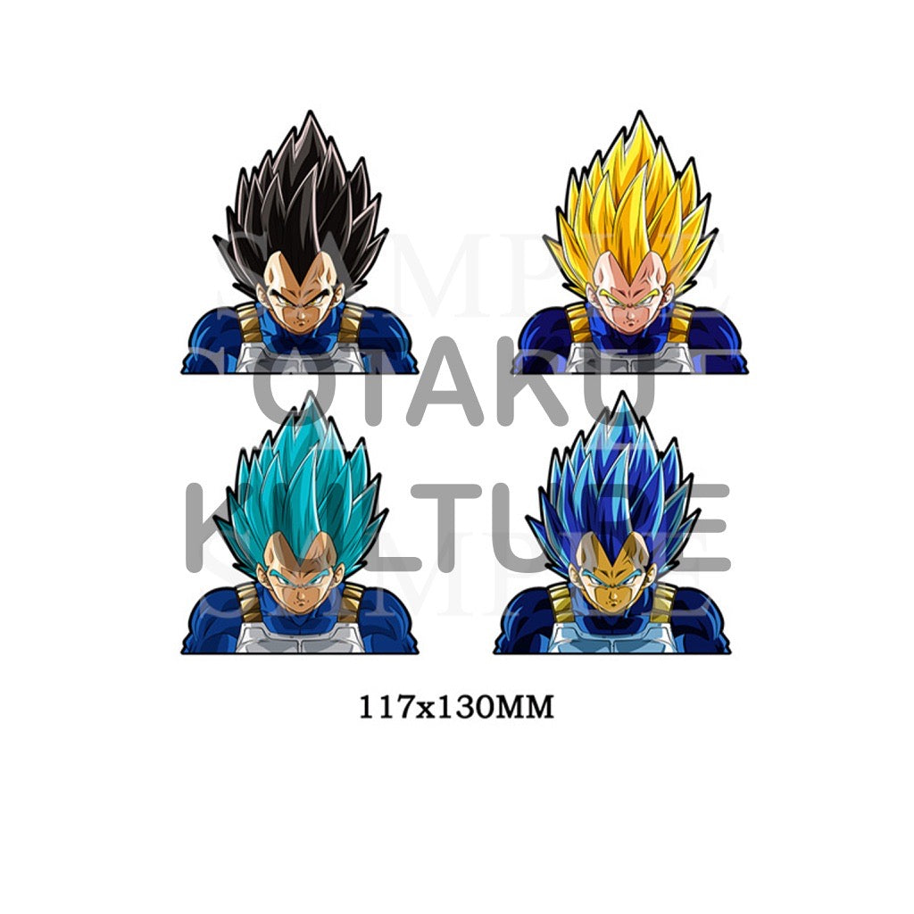 VEGETA FORMS 3D MOTION STICKER