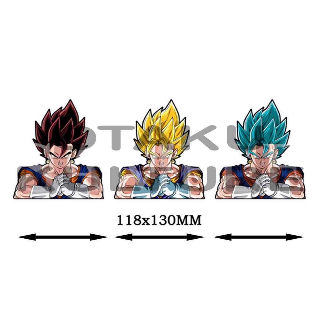 Vegito Sticker VEGITO KNUCKLE CRUNCH 3D MOTION STICKER – Otaku Kulture | All Things Anime