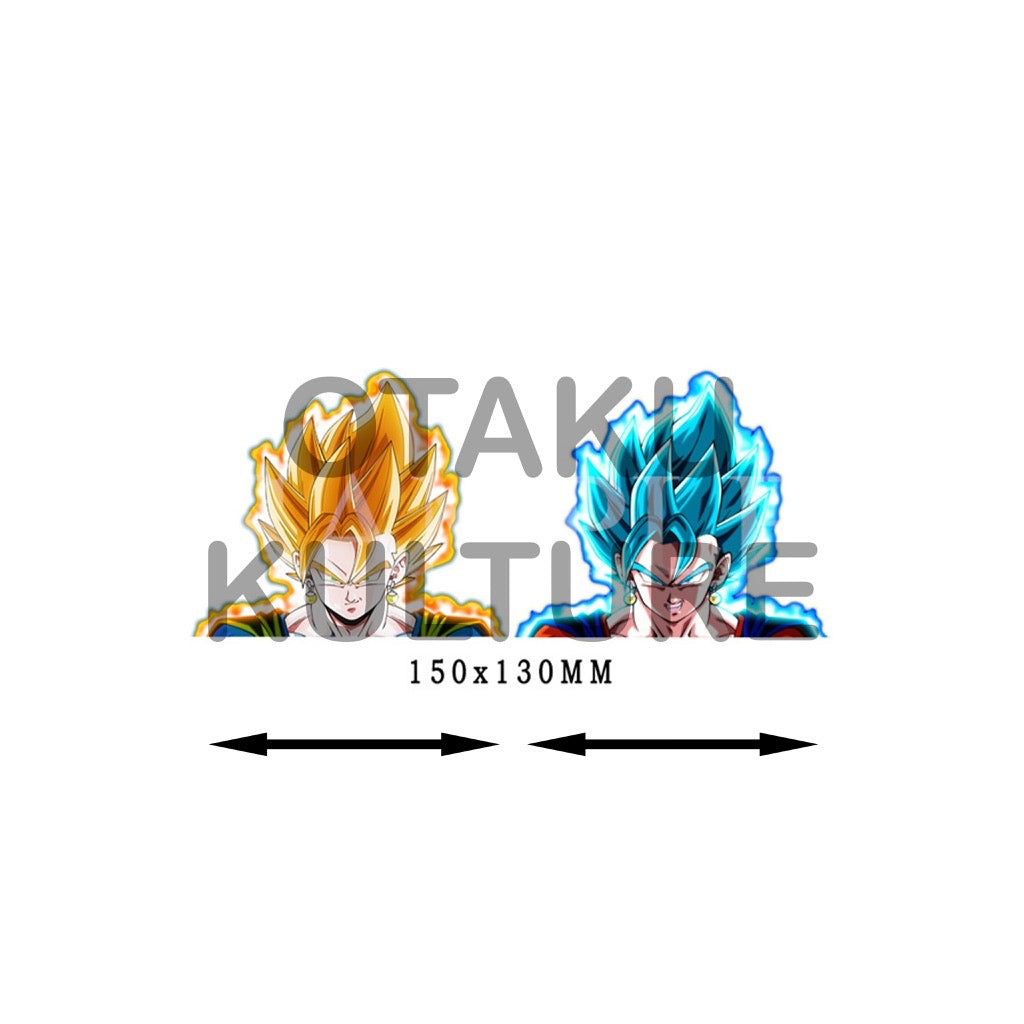 Vegito Sticker VEGITO SUPER SAIYAN 3D MOTION STICKER – Otaku Kulture | All Things Anime