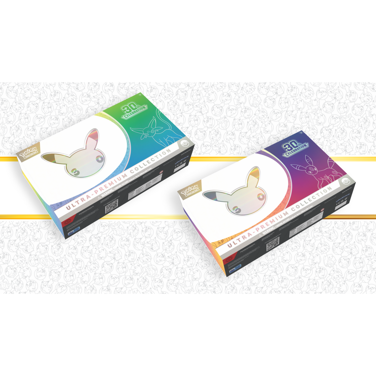 Pokémon TCG: 30th Celebration Ultra-Premium Collection, Day and Night versions